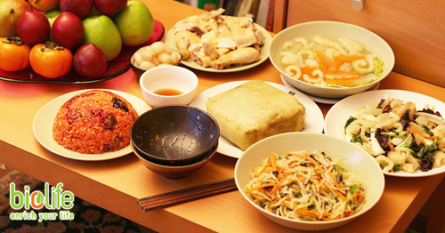 Biolife. bua an ngay tet